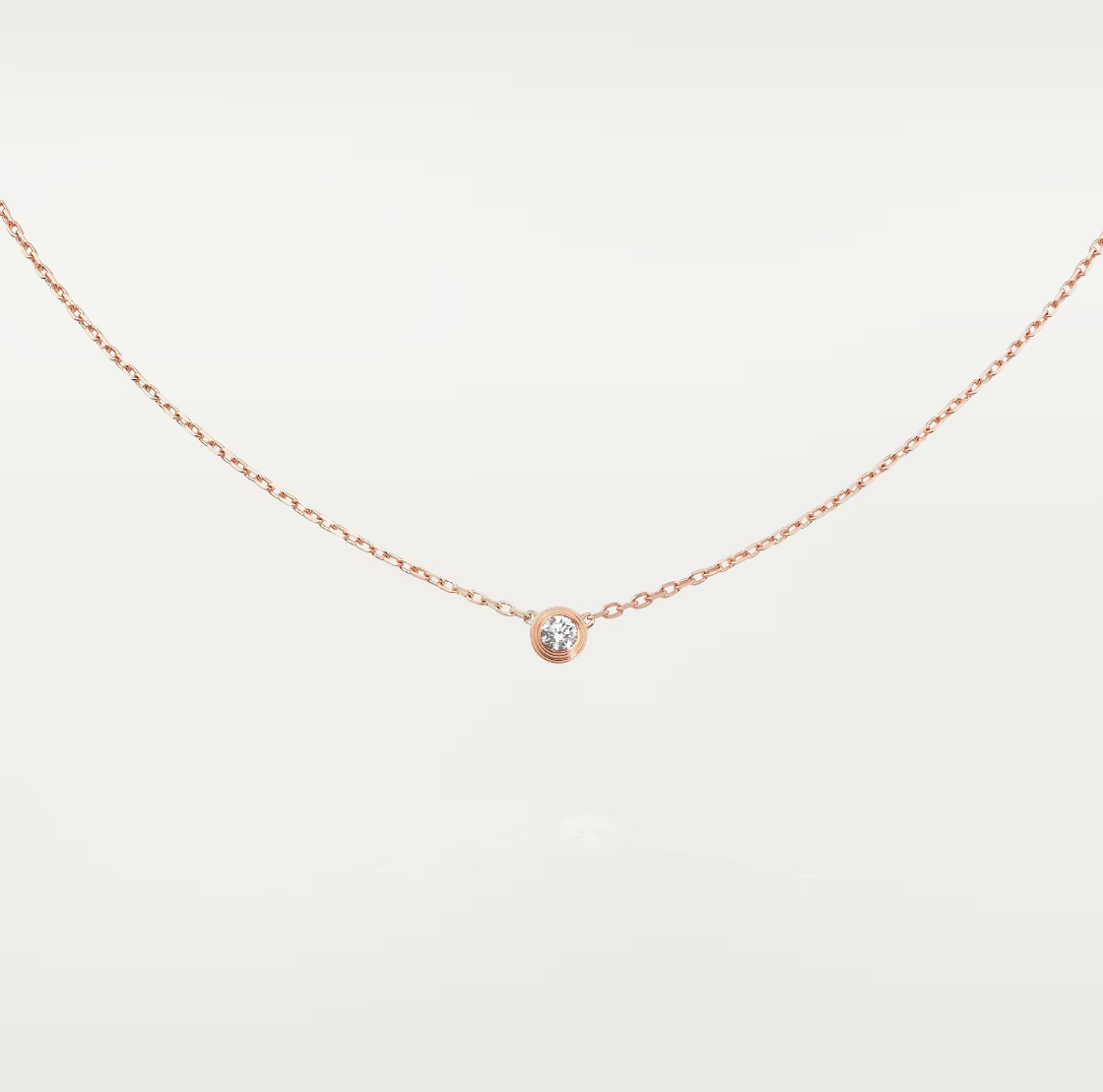 [Rose Tomorrow]DAMOUR DIAMOND NECKLACE