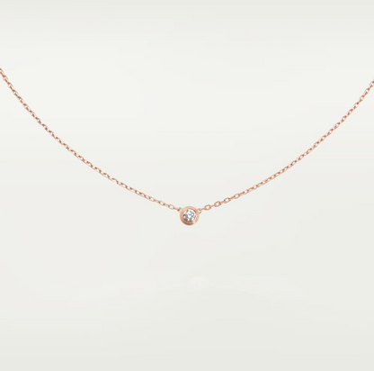 [Rose Tomorrow]DAMOUR DIAMOND NECKLACE