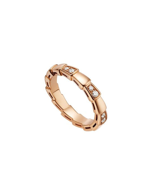 [Rose Tomorrow]SERPENTI RING PINK GOLD  3MM