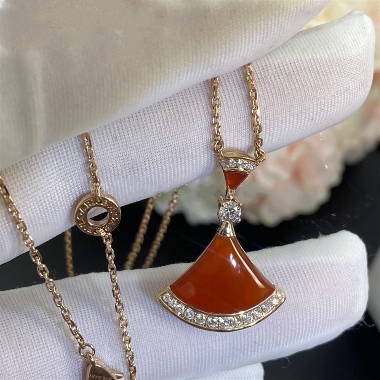 [Rose Tomorrow]DREAM NECKLACE CARNELIAN DIAMOND