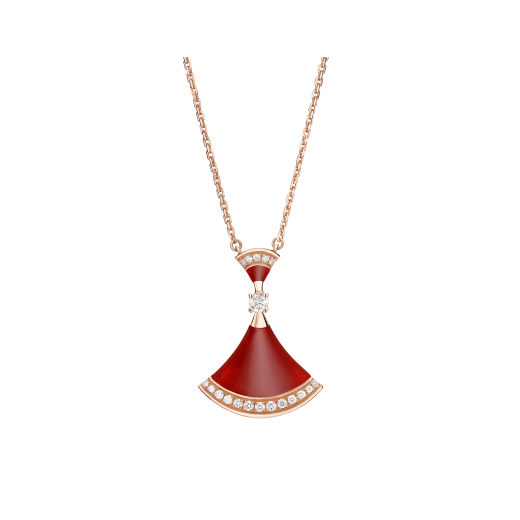 [Rose Tomorrow]DREAM NECKLACE CARNELIAN DIAMOND