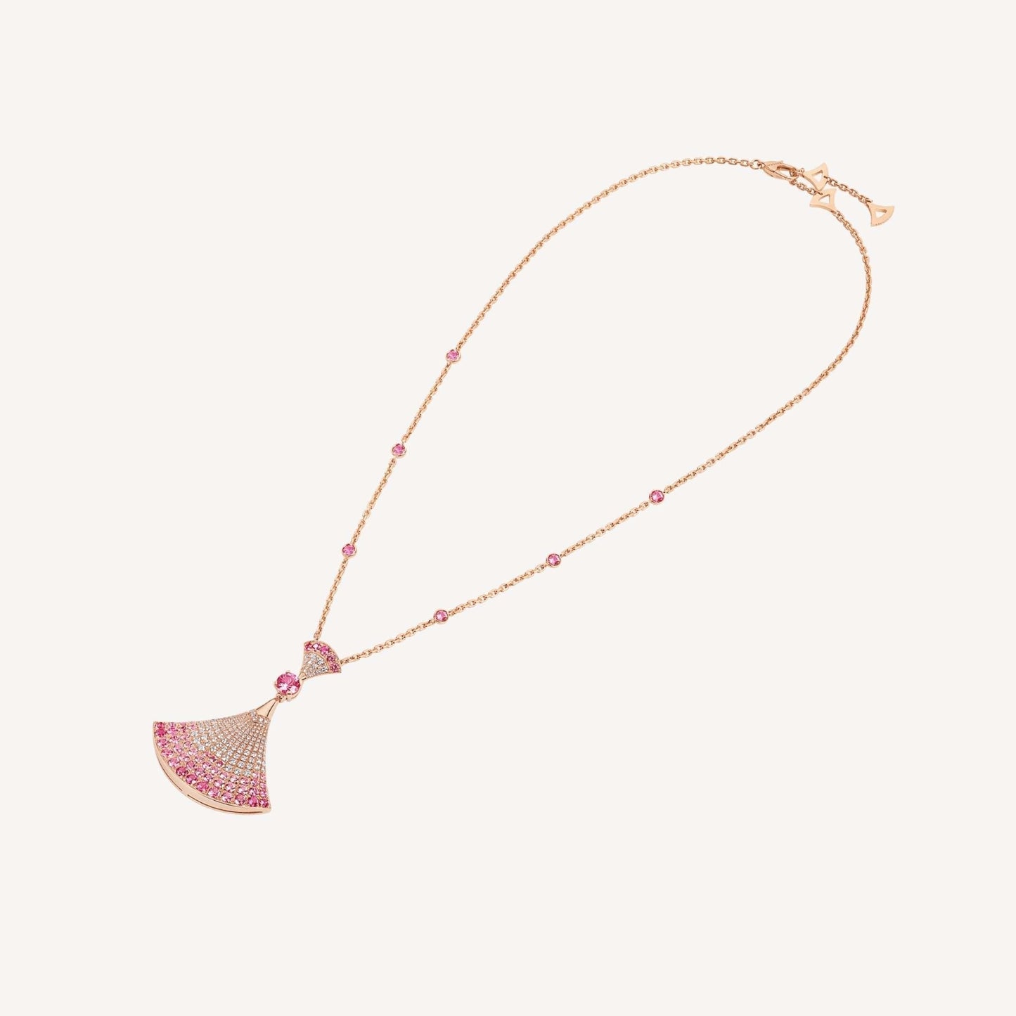 [Rose Tomorrow]DREAM NECKLACK DIAMOND PINK GOLD