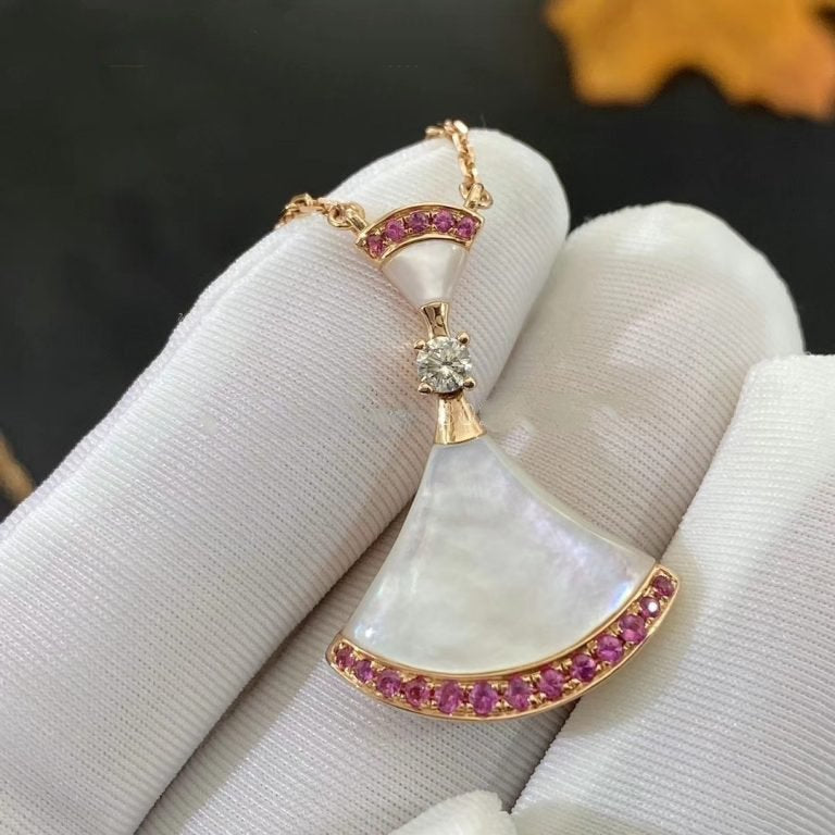 [Rose Tomorrow]DREAM NECKLACE MOP PINK DIAMOND