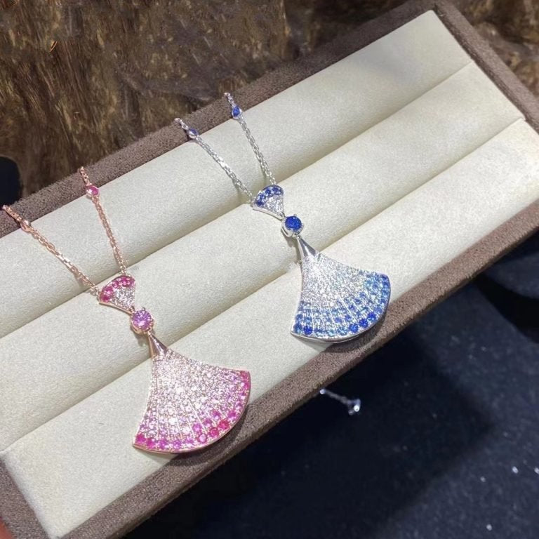 [Rose Tomorrow]DREAM NECKLACE AGATE SILVER DIAMOND