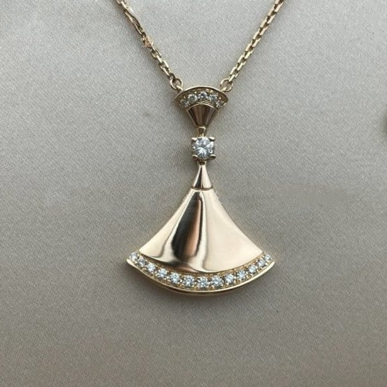 [Rose Tomorrow]DREAM NECKLACE PINK GOLD DIAMOND