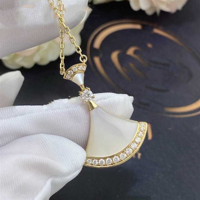 [Rose Tomorrow]DREAM NECKLACE MOP GOLD DIAMOND