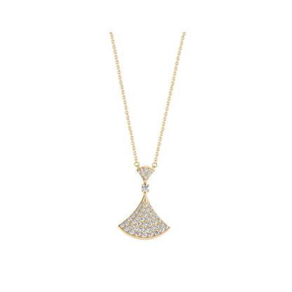 [Rose Tomorrow]DREAM NECKLACE GOLD FULL DIAMOND