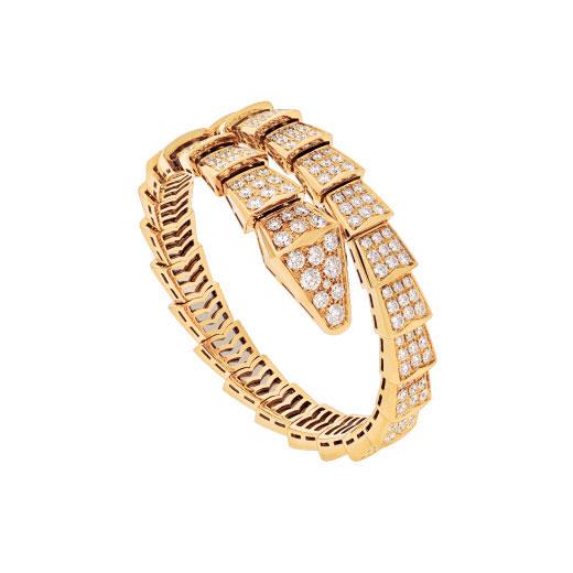 [Rose Tomorrow]SERPENTI BRACELET 8MM GOLD DIAMOND