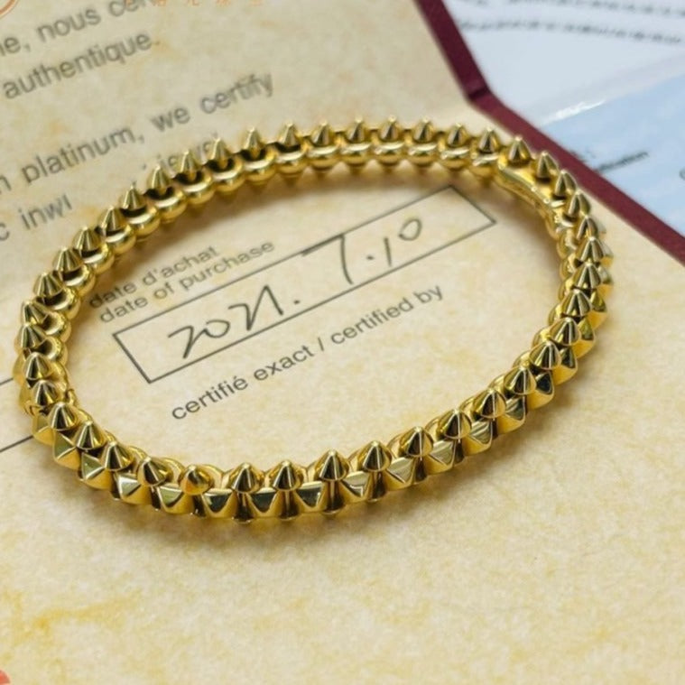 [Rose Tomorrow]CLASH GOLD BRACELET