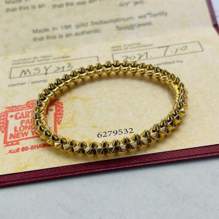 [Rose Tomorrow]CLASH GOLD BRACELET