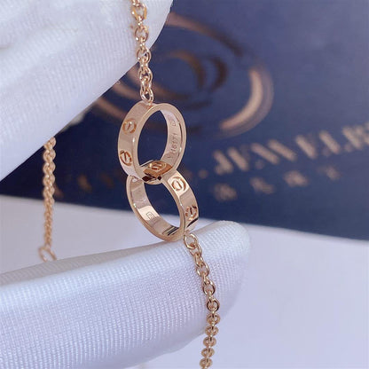 [Rose Tomorrow]LOVE BRACELET DOUBLE RING