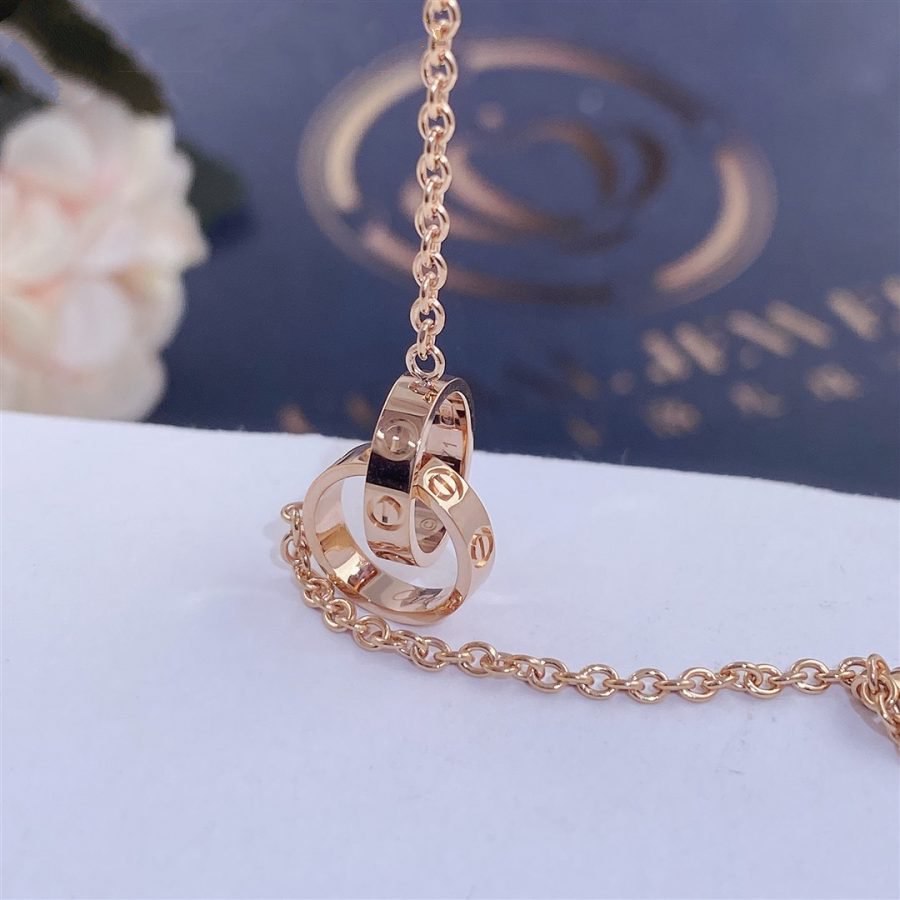 [Rose Tomorrow]LOVE BRACELET DOUBLE RING