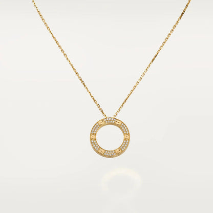 [Rose Tomorrow]LOVE NECKLACE ADJUSTABLE ROSE GOLD