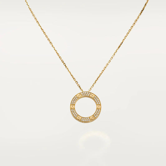 [Rose Tomorrow]LOVE NECKLACE ADJUSTABLE ROSE GOLD