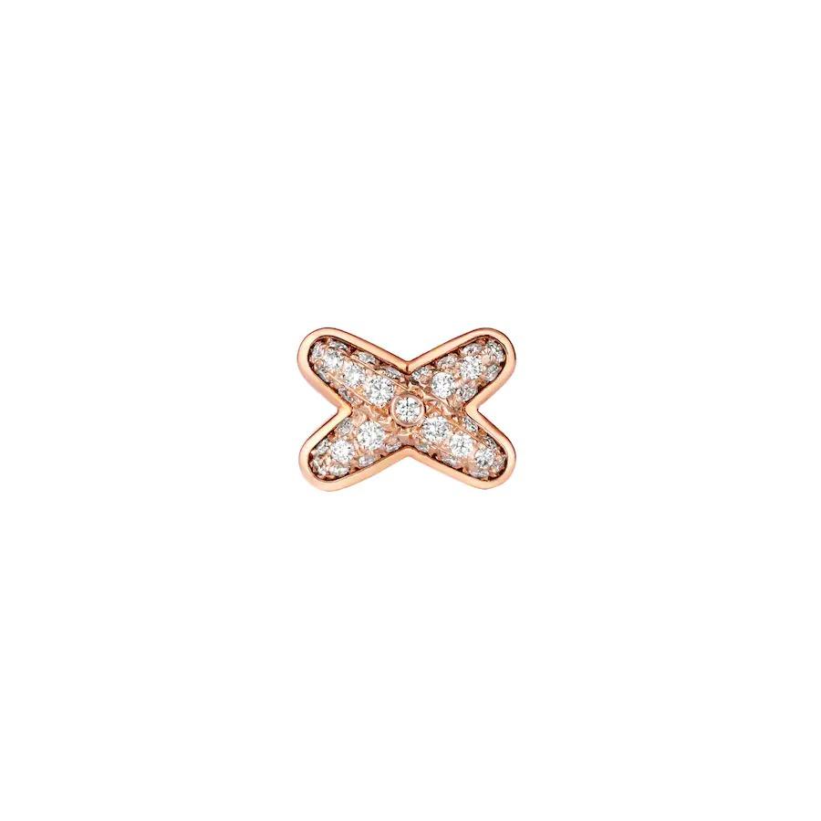 [Rose Tomorrow]JEUX DE PINK GOLD DIAMOND EARRINGS