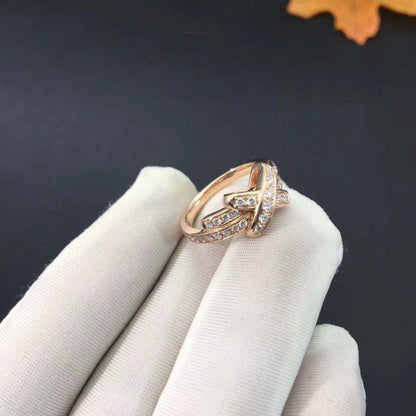 [Rose Tomorrow]JEUX DE RING PINK GOLD DIAMOND