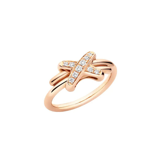 [Rose Tomorrow]JEUX DE PINK GOLD DIAMOND RING