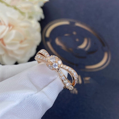 [Rose Tomorrow]LIENS PINK GOLD DIAMOND RING