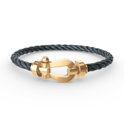 [Rose Tomorrow]FORCE LARGE HORSESHOE NO DIAMOND BRACELET GOLD