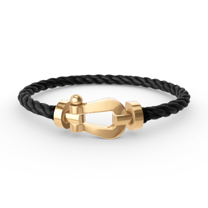 [Rose Tomorrow]FORCE LARGE HORSESHOE NO DIAMOND BRACELET GOLD