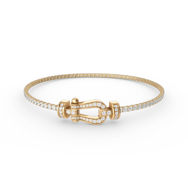 [Rose Tomorrow]FORCE  HORSESHOE  DIAMOND TENNIS BRACELET