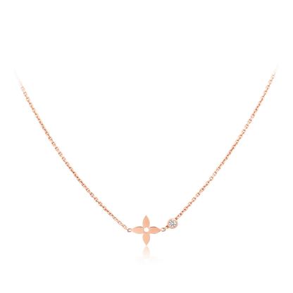 [Rose Tomorrow]BLOSSOM PENDANT PINK GOLD AND DIAMOND