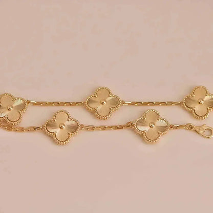 [Rose Tomorrow]CLOVER 5 FLOWERS LASER BRACELET