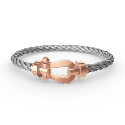 [Rose Tomorrow]FORCE LARGE HORSESHOE NO DIAMOND BRACELET ROSE GOLD