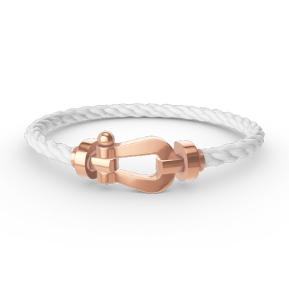 [Rose Tomorrow]FORCE LARGE HORSESHOE NO DIAMOND BRACELET ROSE GOLD