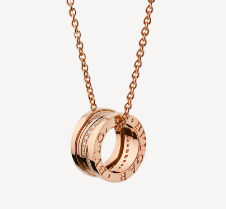 [Rose Tomorrow]ZERO 1 PINK GOLD DIAMOND NECKLACE