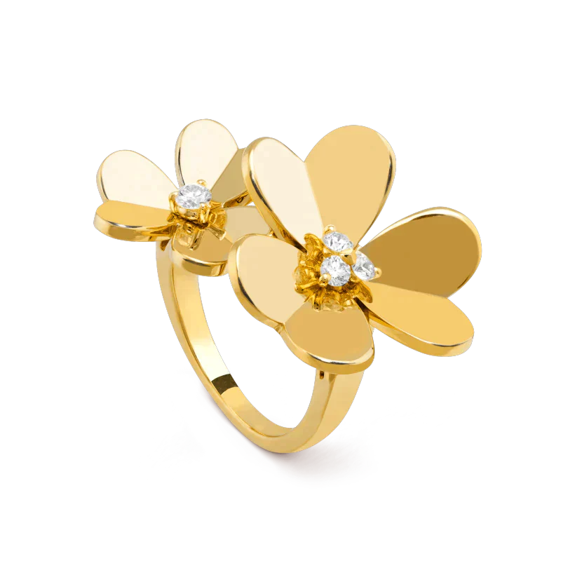 [Rose Tomorrow]CLOVER COMOS GOLD DIAMOND RING