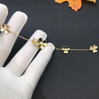 [Rose Tomorrow]FRIVOLE GOLD 5 FLOWERS BRACELET