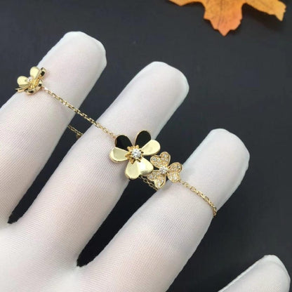 [Rose Tomorrow]FRIVOLE GOLD 5 FLOWERS BRACELET