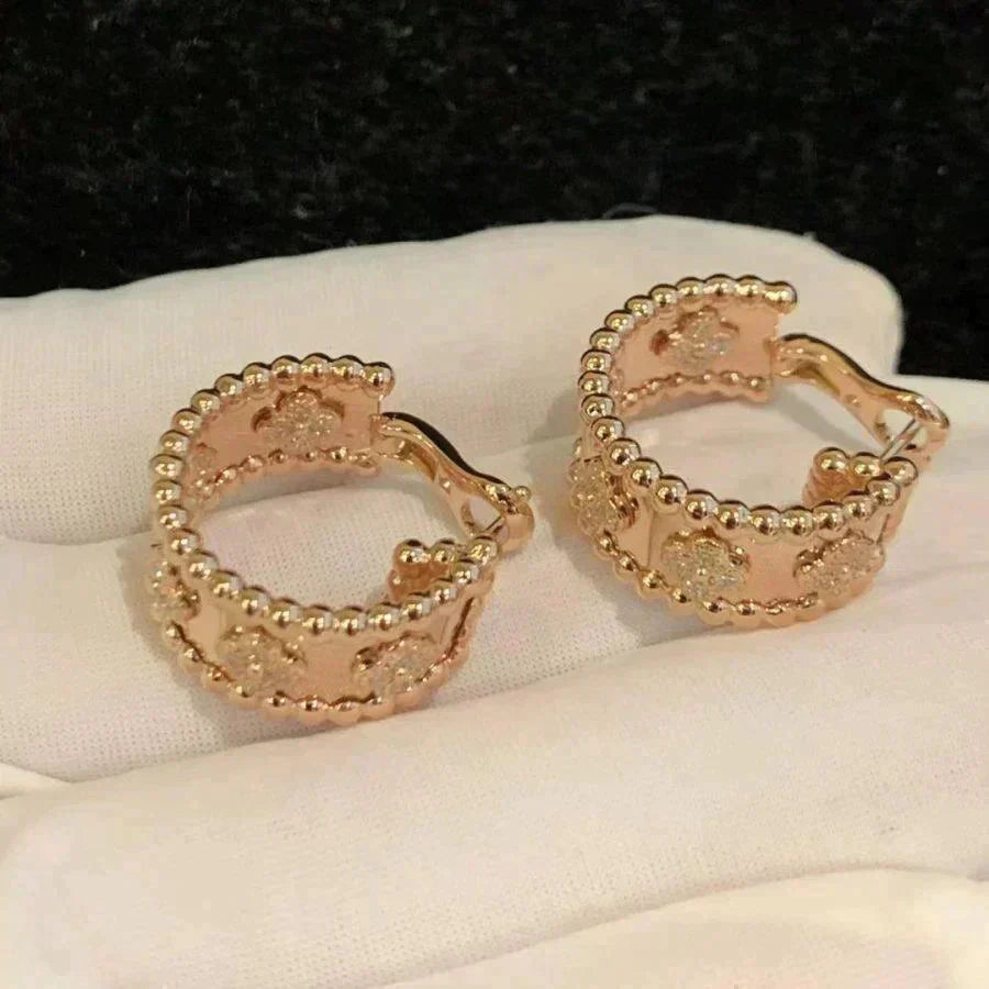 [Rose Tomorrow]PERLEE DIAMOND EARRINGS