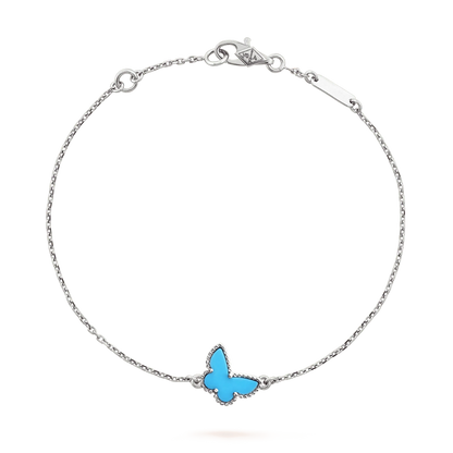 [Rose Tomorrow]BUTTERFLY TURQUOISE BUTTERFLY BRACELET SILVER