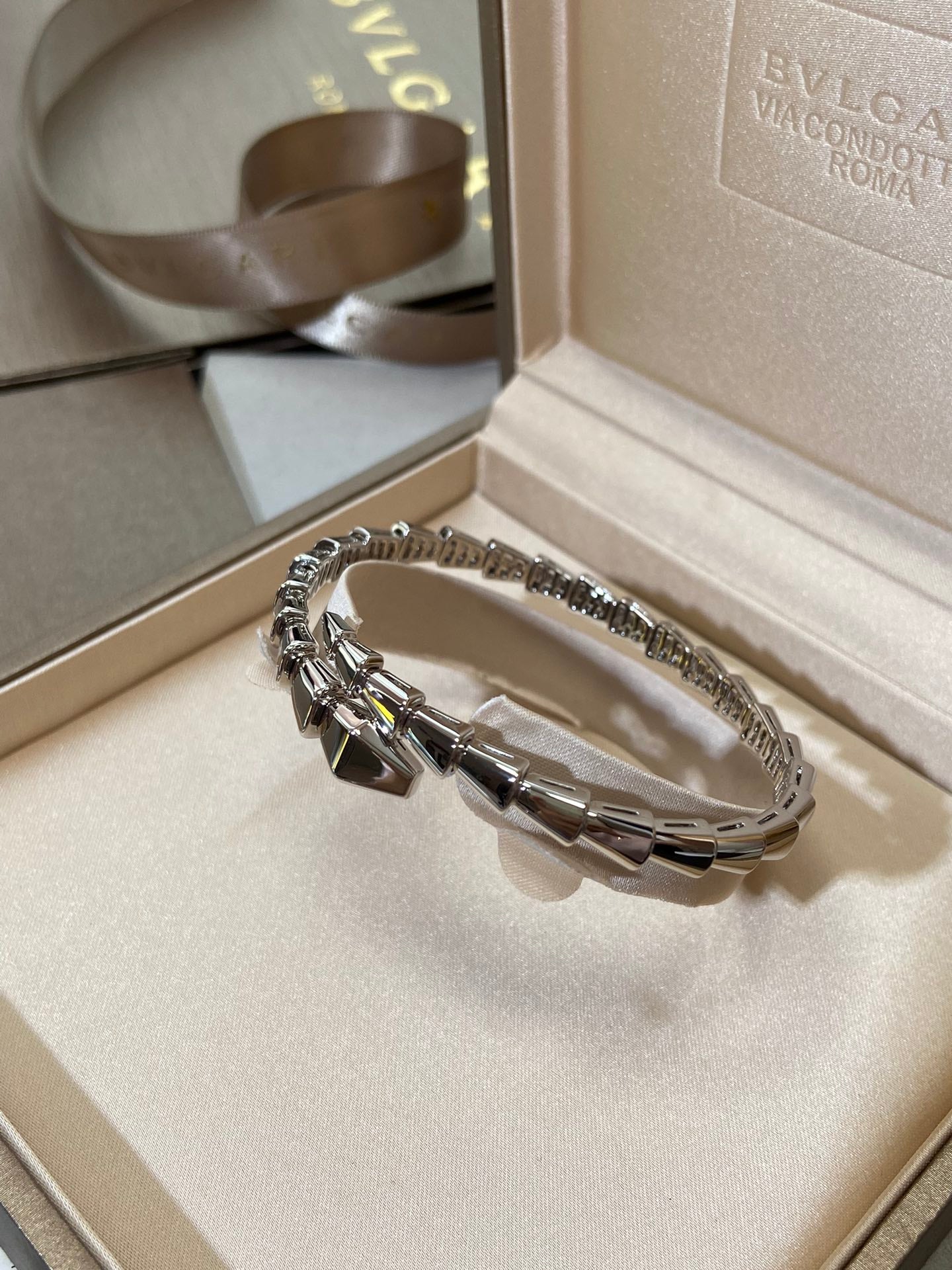 [Rose Tomorrow]SERPENTI VIPER SILVER BRACELET