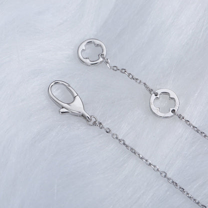 [Rose Tomorrow]FIOREVER NECKLACE DIAMOND CENTER