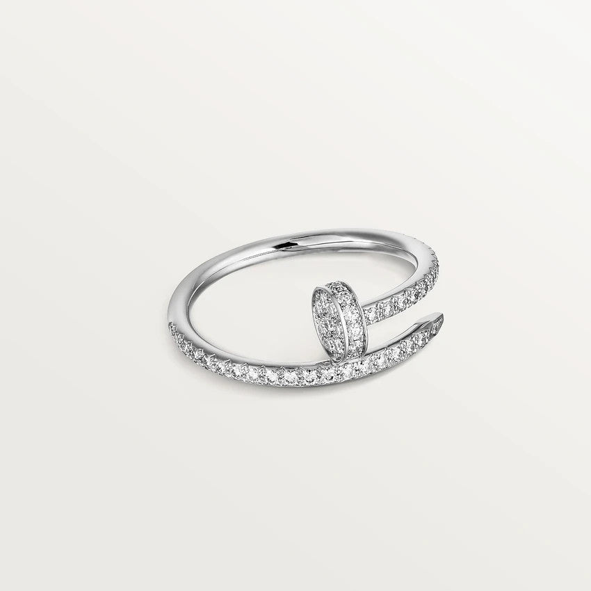 [Rose Tomorrow]JUSTE RING 1.8MM SILVER DIAMONDS